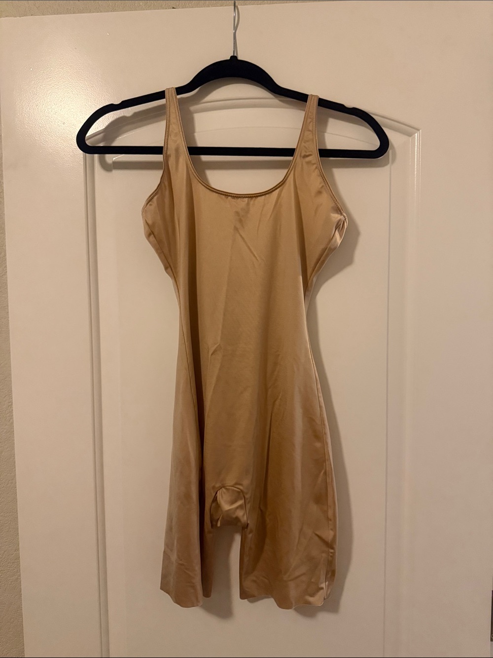 SPANX Beige Full-Body Shaping Slip with Wide Straps